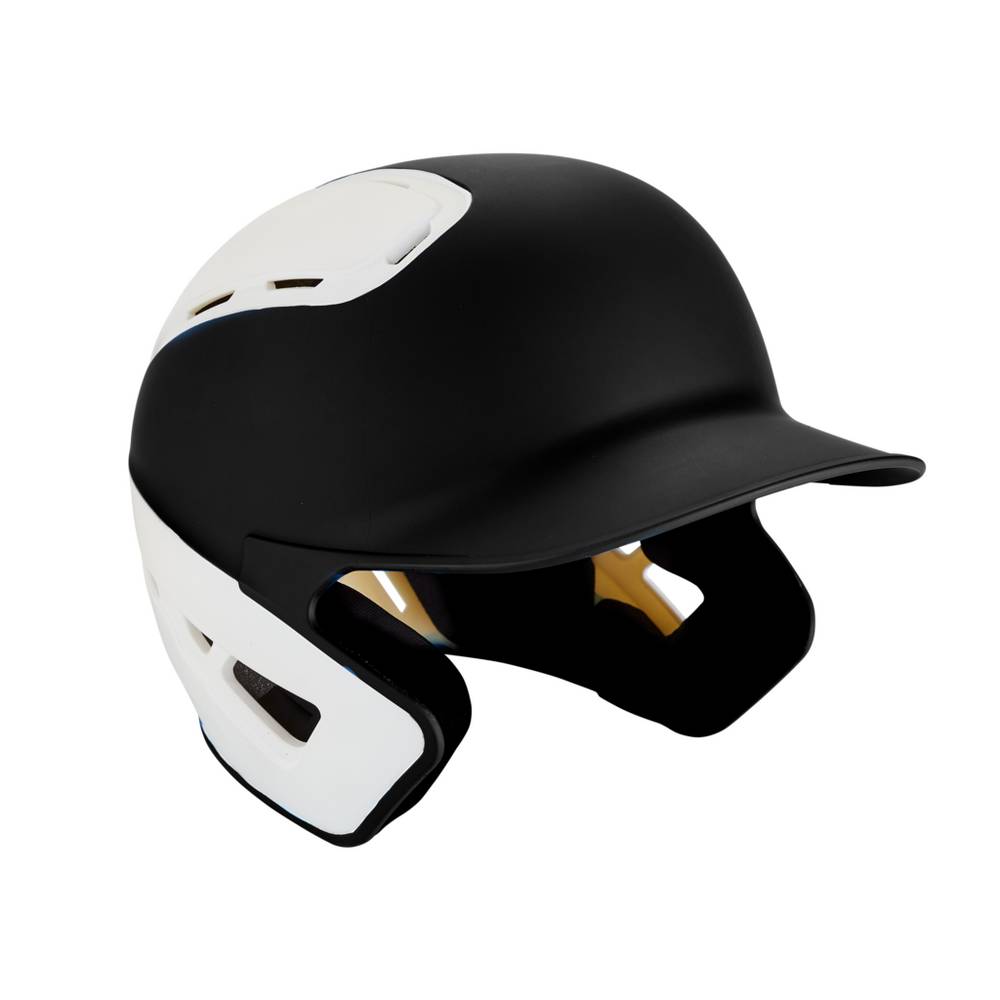 Panske Prilba Mizuno B6 Baseball Batting Čierne/Biele Vypredaj ZDOQ21769